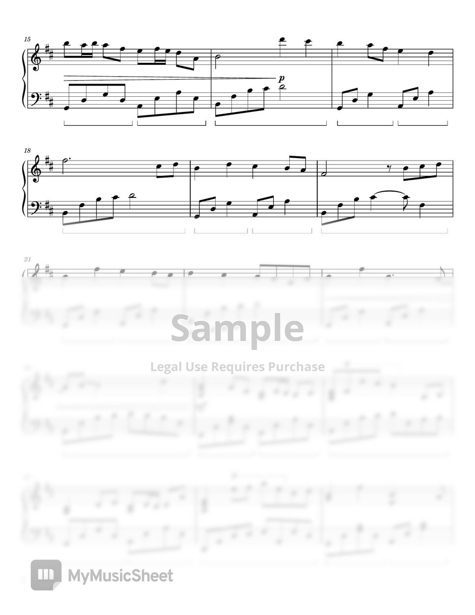 羽肿 - Windy Hill (For Piano Solo) Sheets by poon