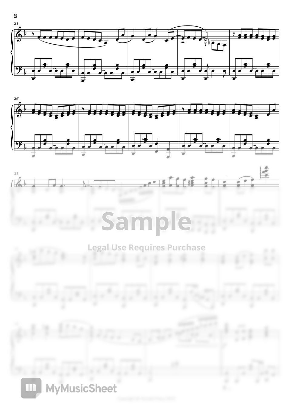 Queen Bee Mephisto Sheets by Kesseki Piano