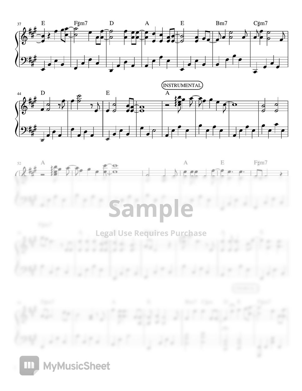 Ben&Ben - Mitsa (piano sheet music) by Mel's Music Corner