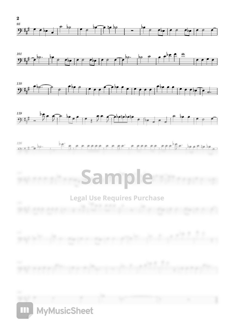 Smash Mouth All Star (Trombone) Sheets by WendaMusic