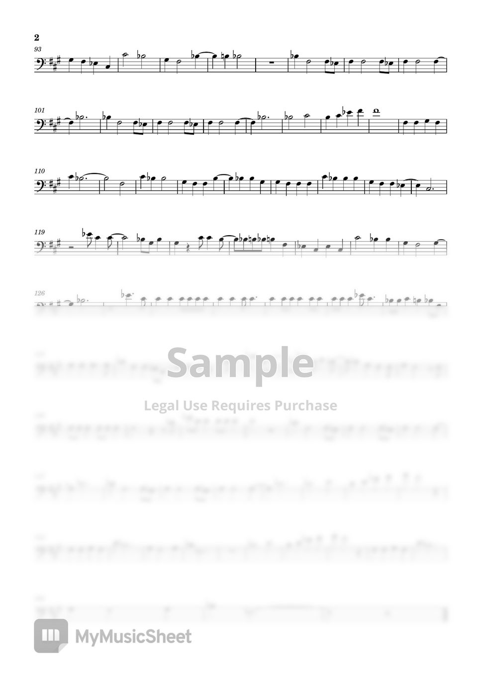 Smash Mouth - All Star (Trombone) Sheets by WendaMusic