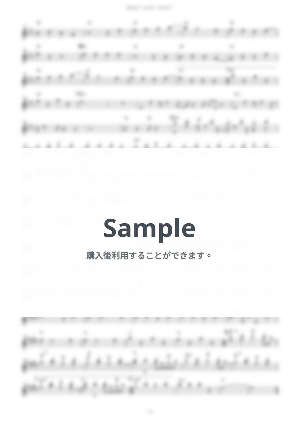 古手梨花(CV:田村ゆかり)、北条沙都子(CV:かないみか)、羽入(CV:堀江由衣) - Happy! Lucky! Dochy! (『ひぐらしのなく頃に煌』 / in Eb) by muta-sax
