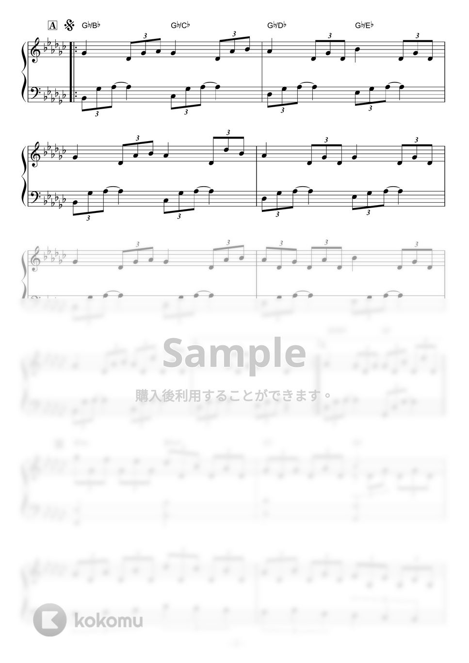 Schroeder-Headz - HALSHURA by piano*score