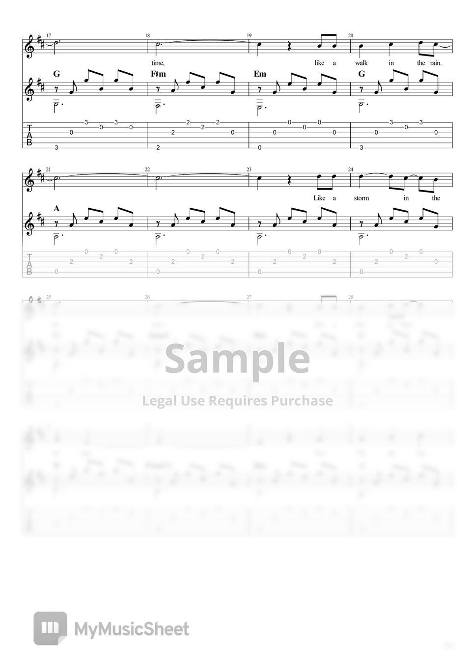 john-denver-annie-s-song-solo-fingerstyle-guitar-with-lyrics-sheets