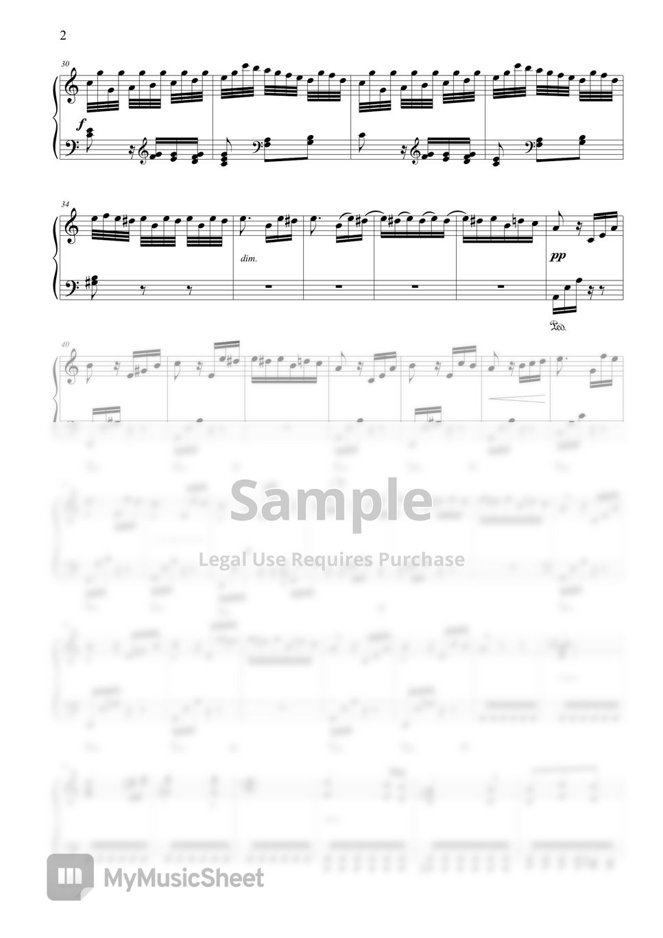 L. V. Beethoven - Fur elise' by MyMusicSheet Official