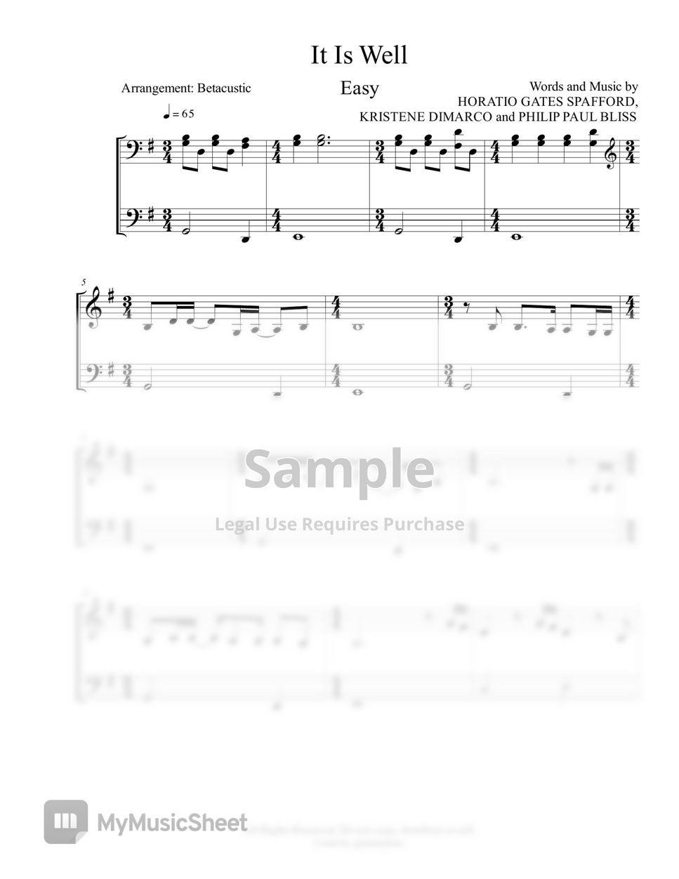 horatio-gates-spafford-it-is-well-easy-piano-by-betacustic