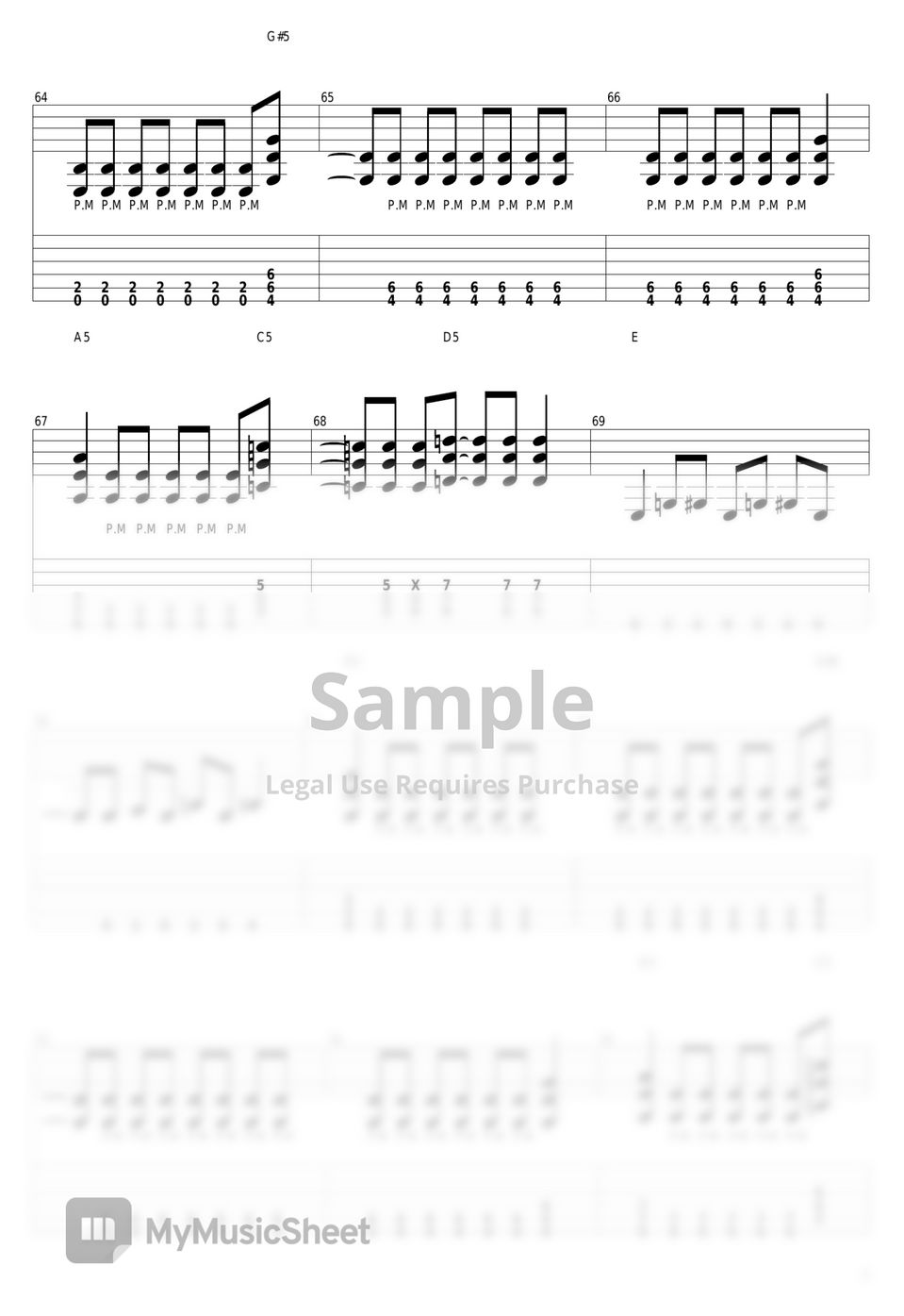 和田光司 - Butter-Fly by guitar cover with tab