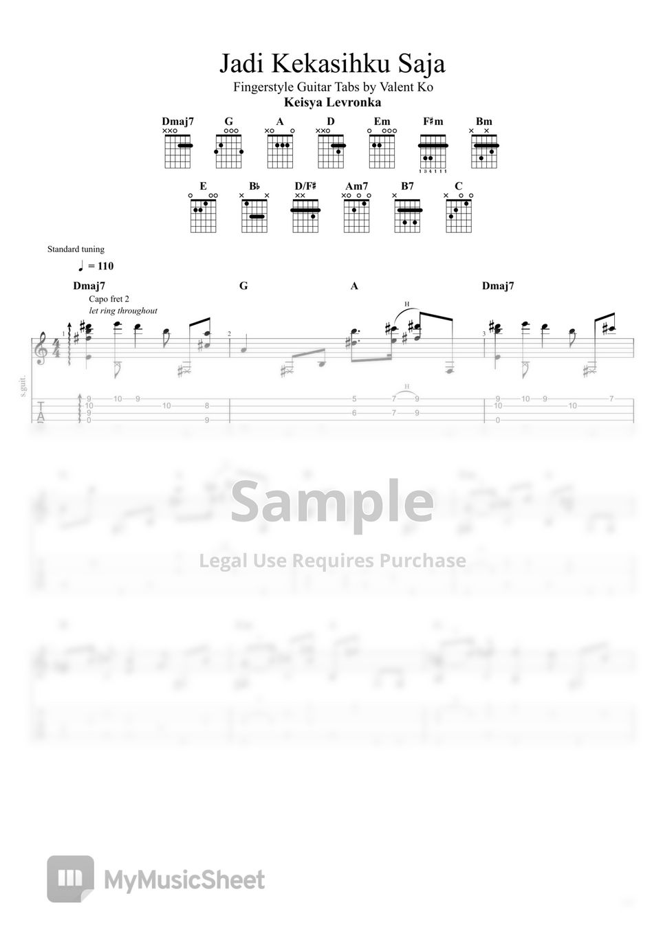 Keisya Levronka - Jadi Kekasihku Saja by Valent Ko