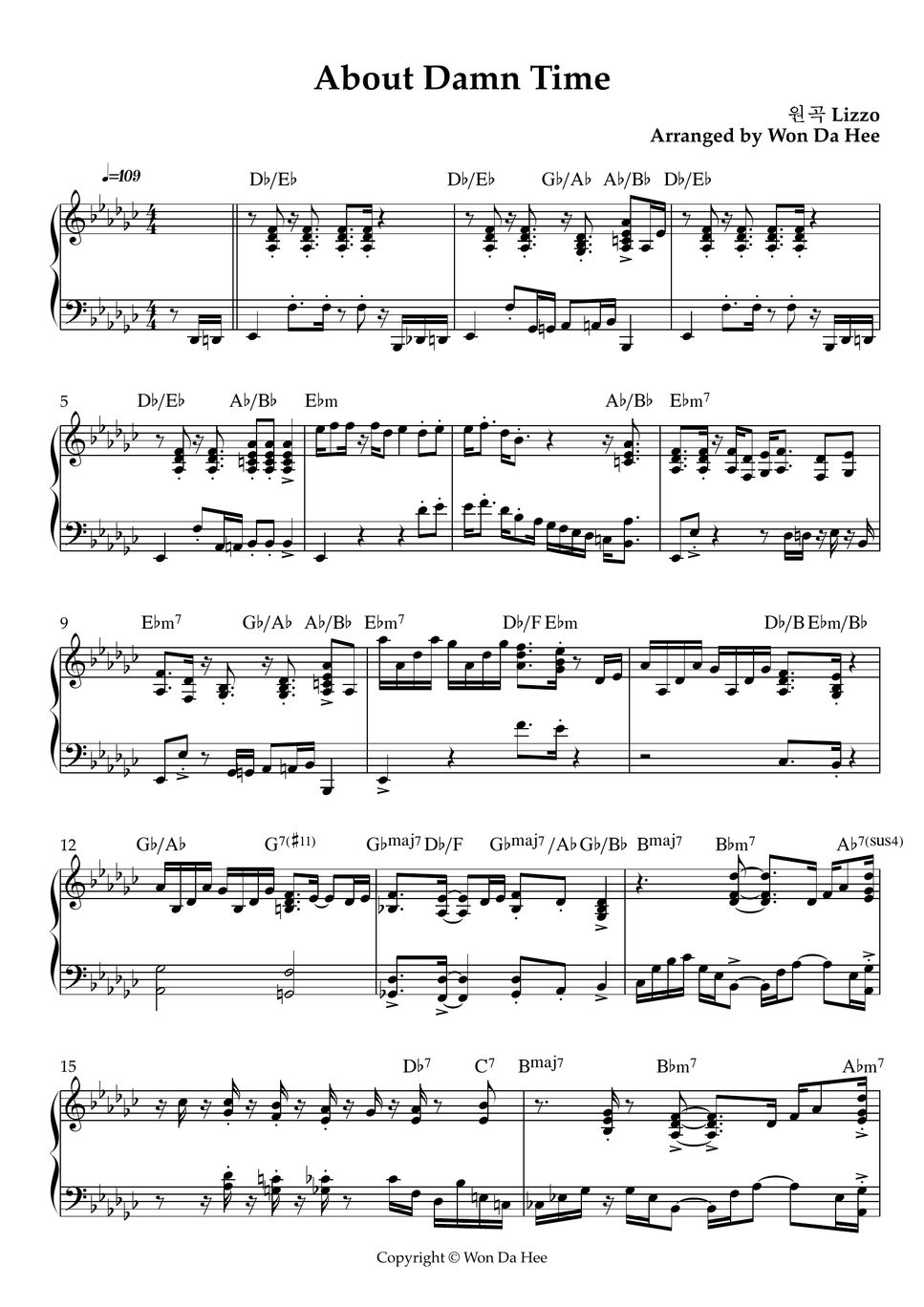 lizzo-about-damn-time-funk-piano-by-won-da-hee