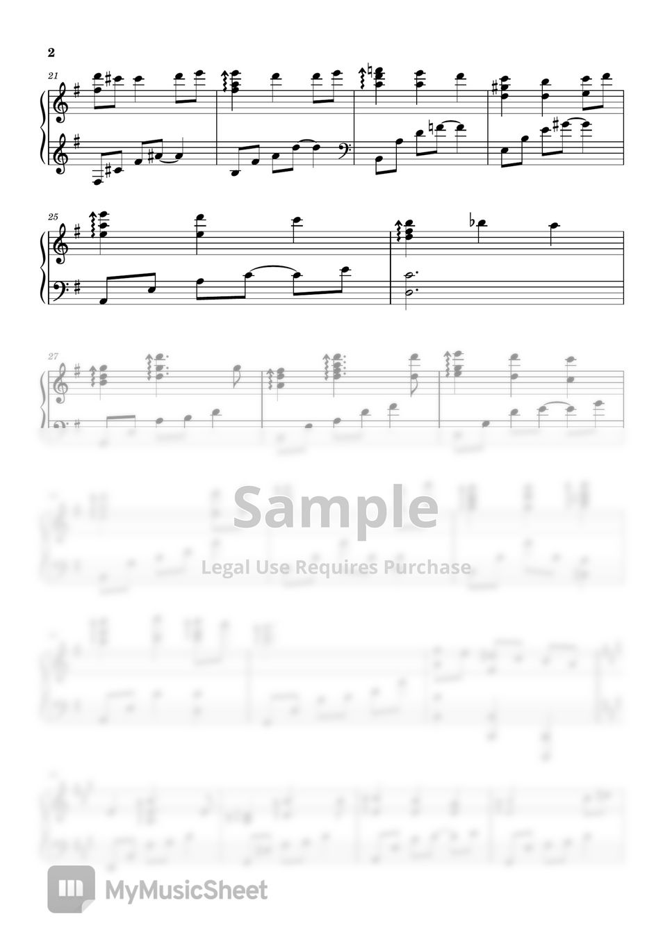 Spirited Away OST - Reprise Sheets by YummTaeng