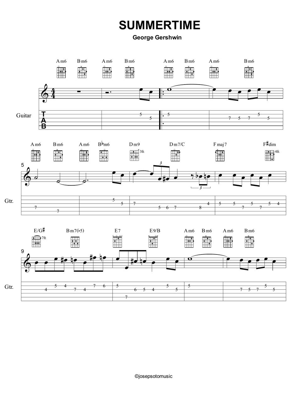 Summertime Sheets by Josep Soto