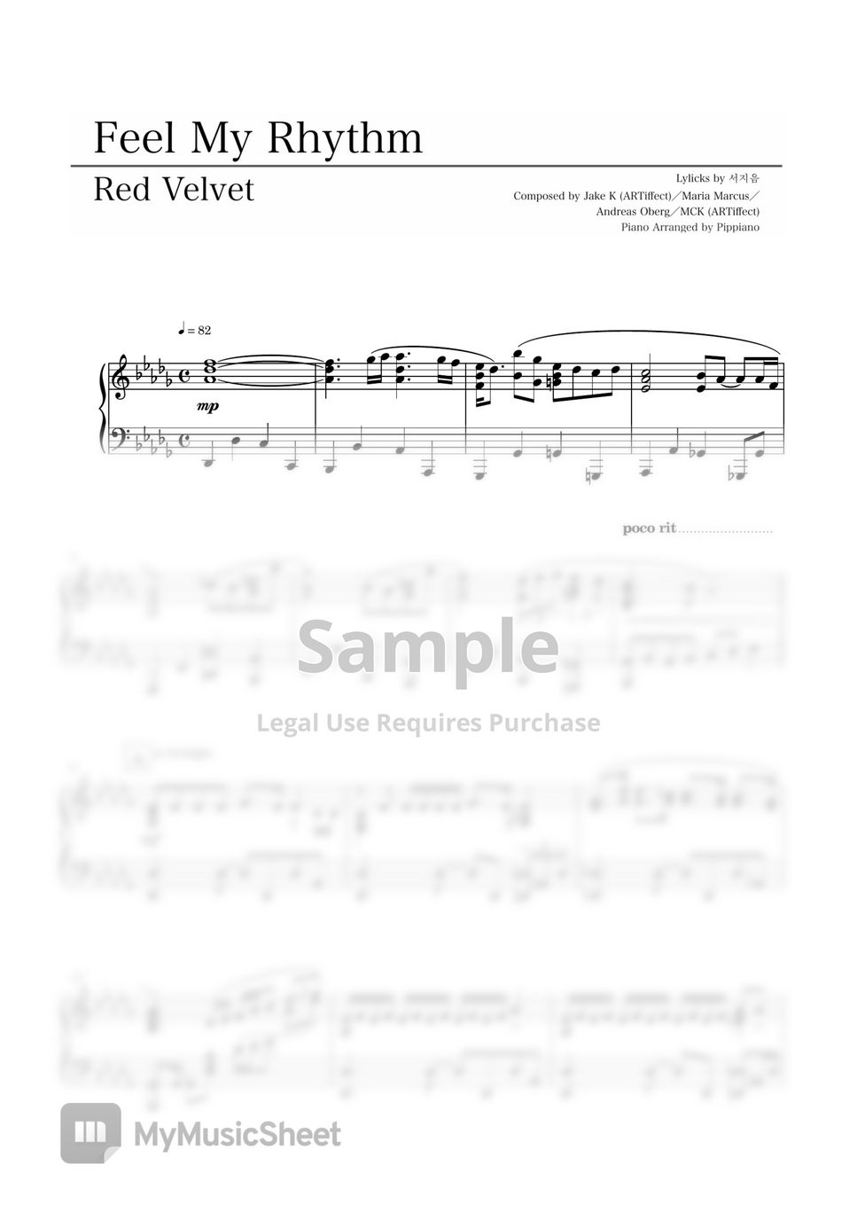 Red Velvet - Feel My Rhythm by Pippiano