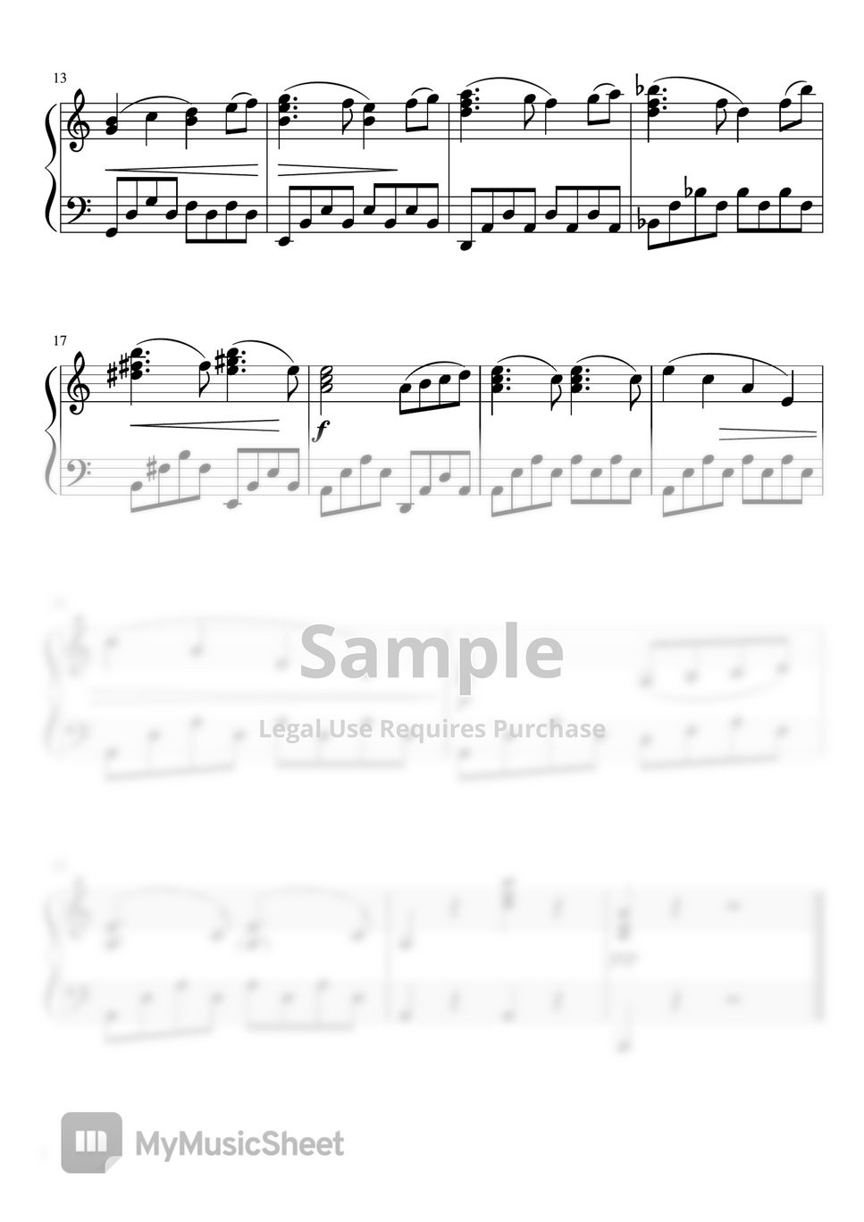 Easy Piano Sheet Music Swan Lake -Beginners & Intermediate Pianists!