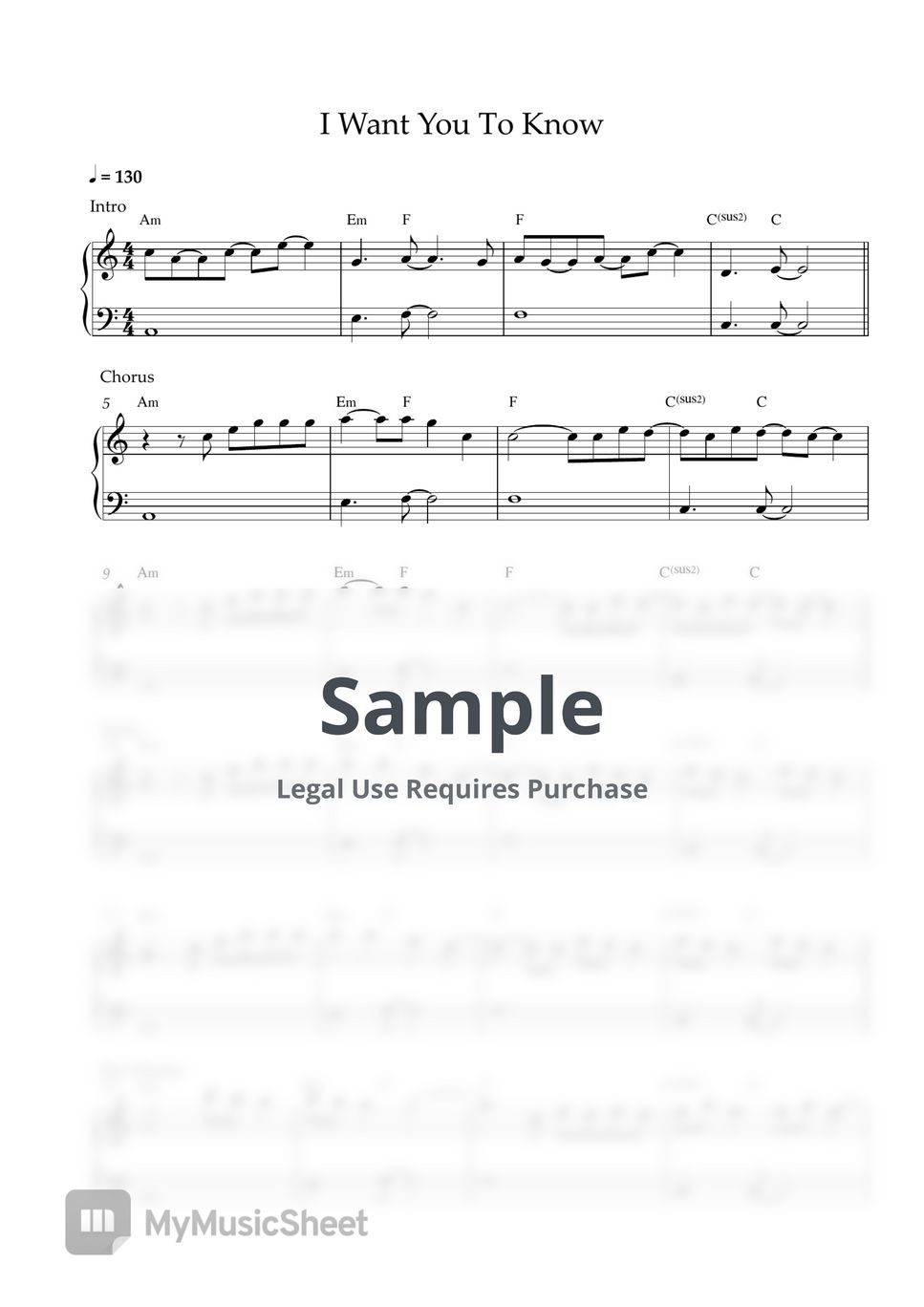 zedd-selena-gomez-i-want-you-to-know-easy-piano-sheet-sheets-by