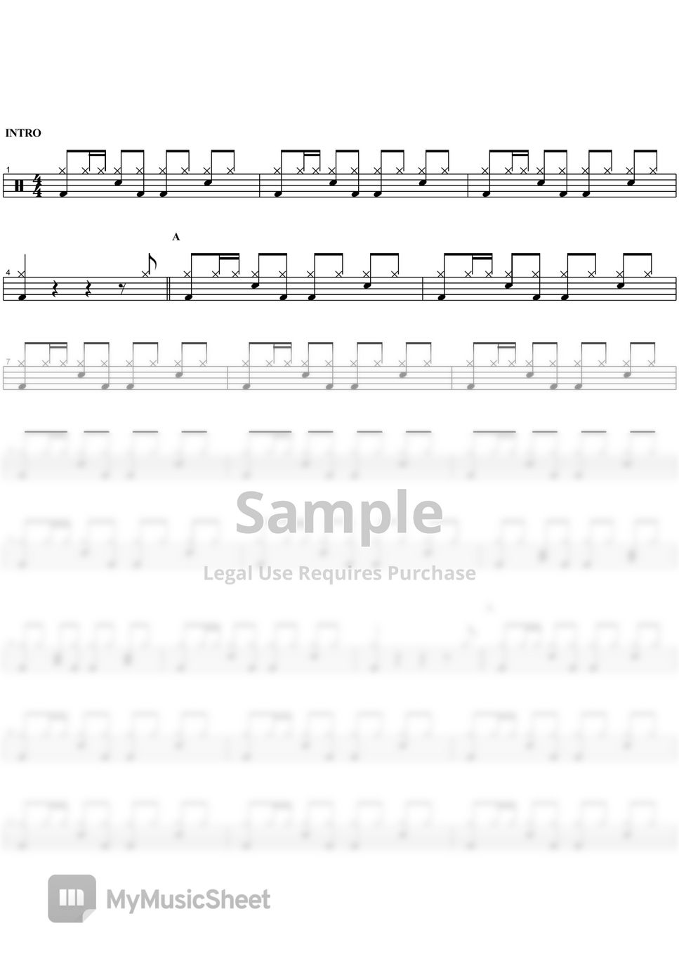 Queen i want to break free sheets by copydrum