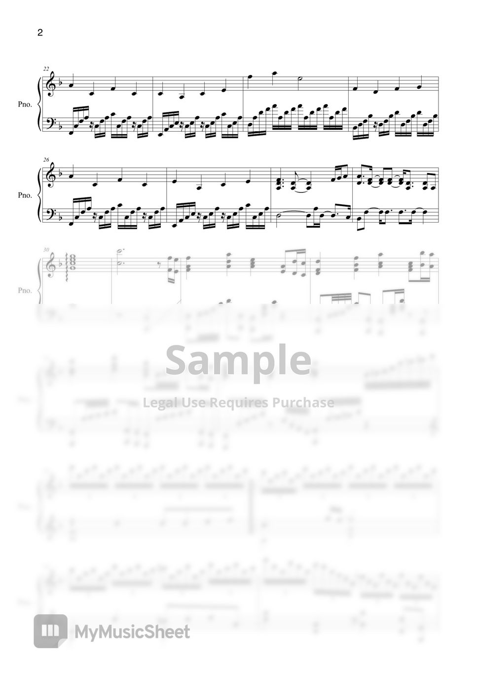 Demon Slayer: Kimetsu no Yaiba Episode 19 ED - Kamado Tanjiro no Uta  Sheet music for Piano (Solo)