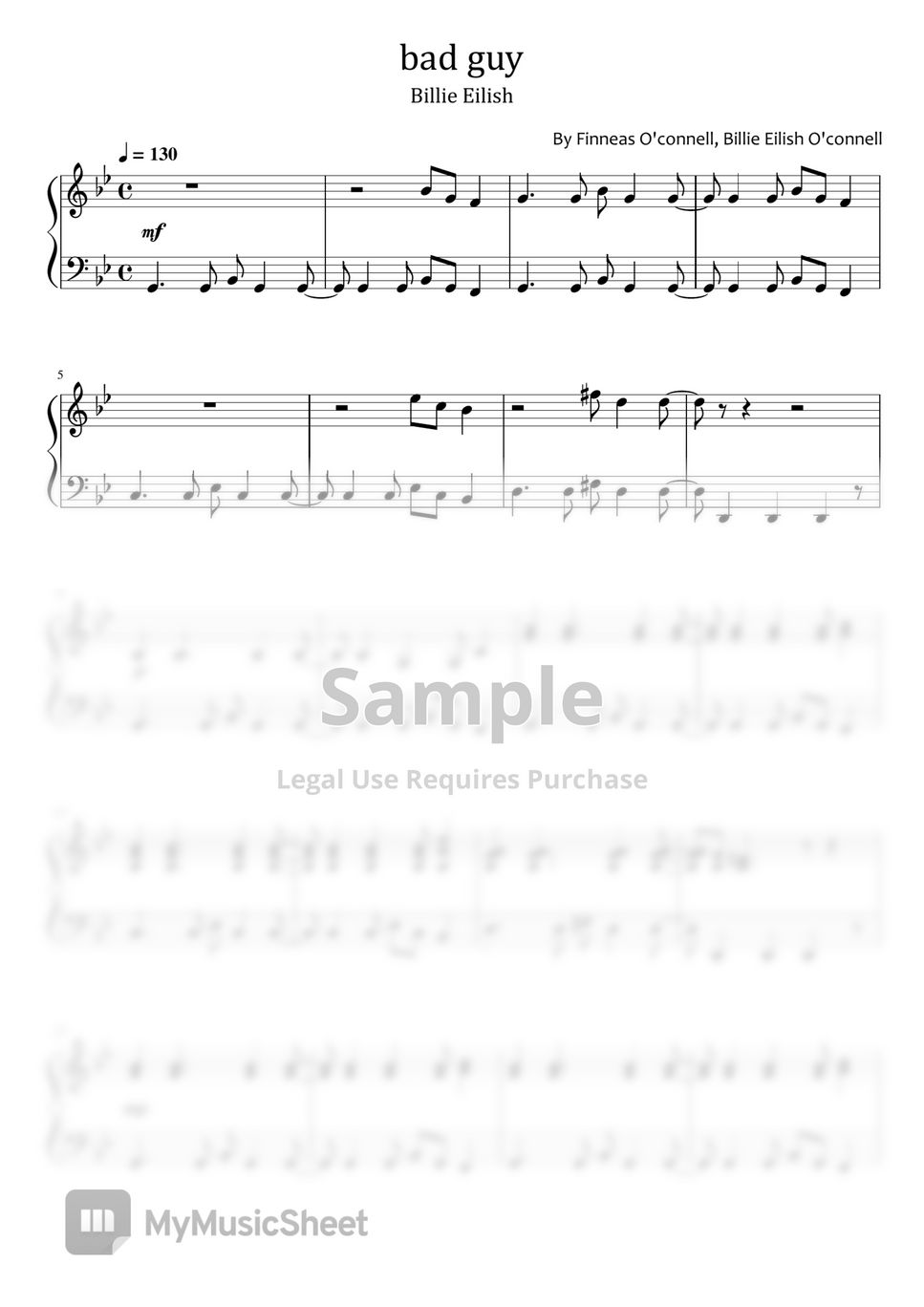 Finneas O'connell, Billie Eilish O'connell - bad guy (Billie Eilish