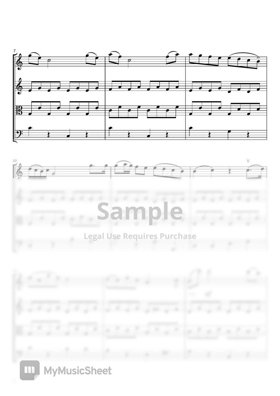 Joseph Haydn Haydn Serenade Op.3,No.5 For String Quartet II