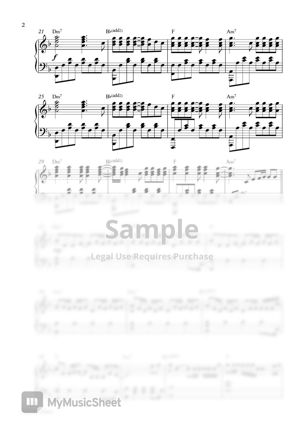 BTS - Heartbeat (Piano Sheet) by Pianella Piano