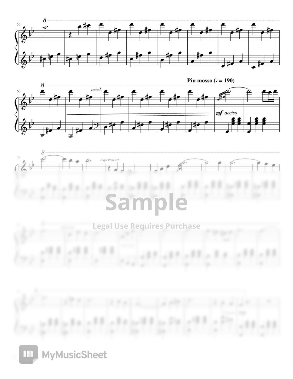 Joe Hisaishi - Howl's Moving Castle Theme (Dark Version) by PianoDeuss
