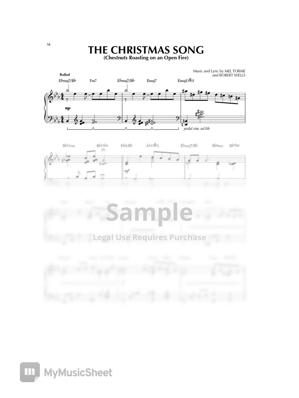The Christmas Song Jazz Piano.pdf Sheets