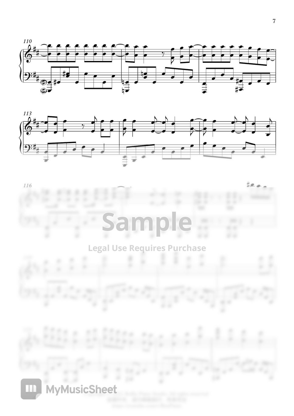 いきものがかり - Nanatsu no Taizai OP1「熱情のスペクトラム / Netsujou no Spectrum」 by Ru's Piano