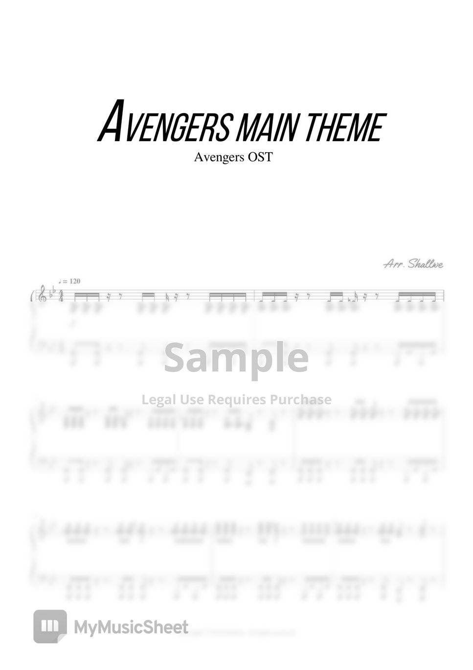 Avengers - Main Theme(Avengers ! assemble✨) by Shallwe