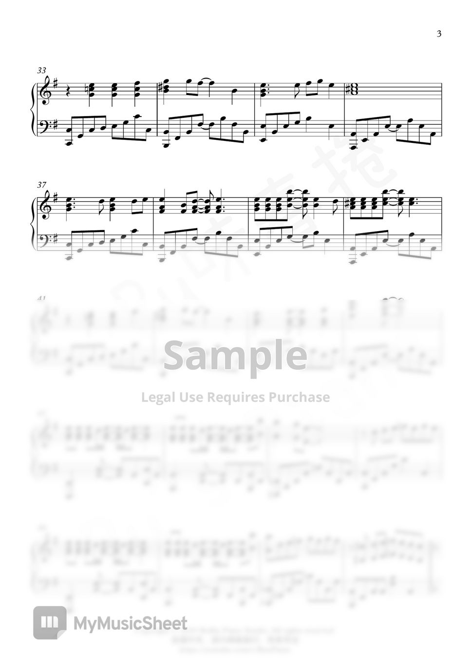 宇多田ヒカル - Beautiful World - EVANGELION:1.0 Theme - (ヱヴァンゲリヲン) by Ru's Piano