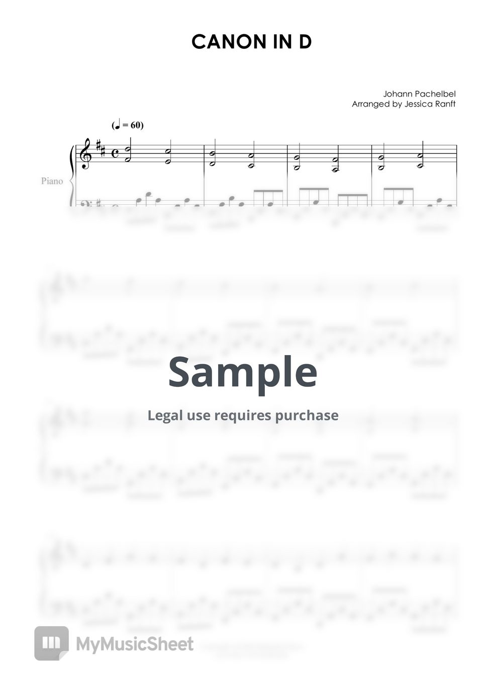 Pachelbel - Canon in D Major by Balladial Piano