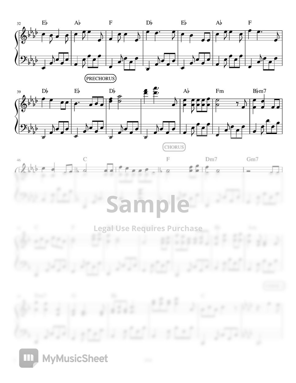 Ben&Ben - Bibingka (piano sheet music) by Mel's Music Corner