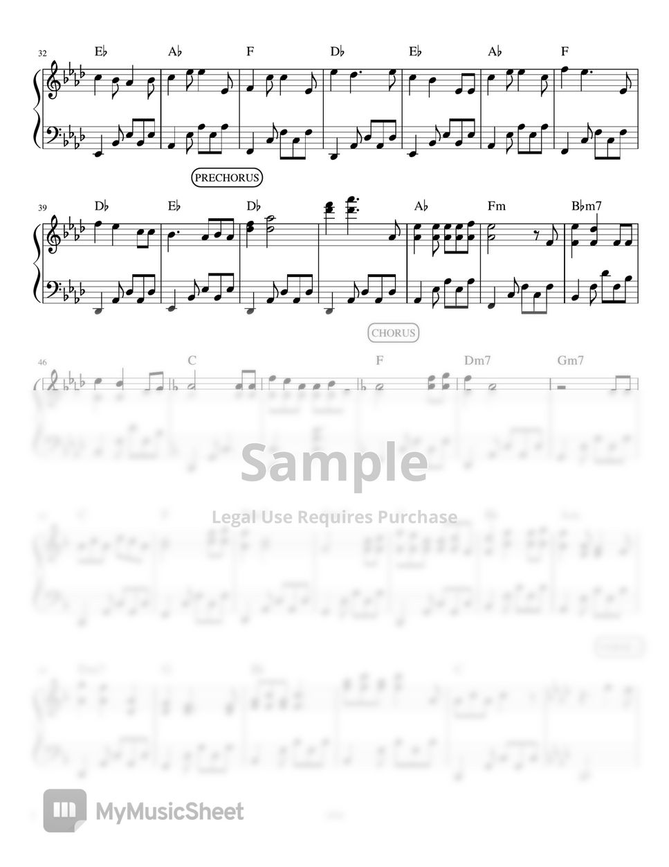 Ben&amp;Ben - Bibingka (piano sheet music) by Mel&#x27;s Music Corner