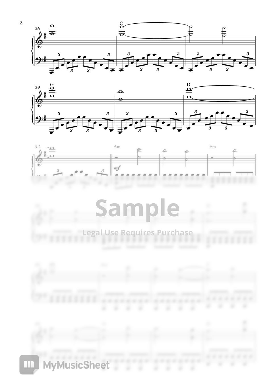 Adventure Time – Alan Walker x Philter Sheet music for Piano (Piano Sextet)