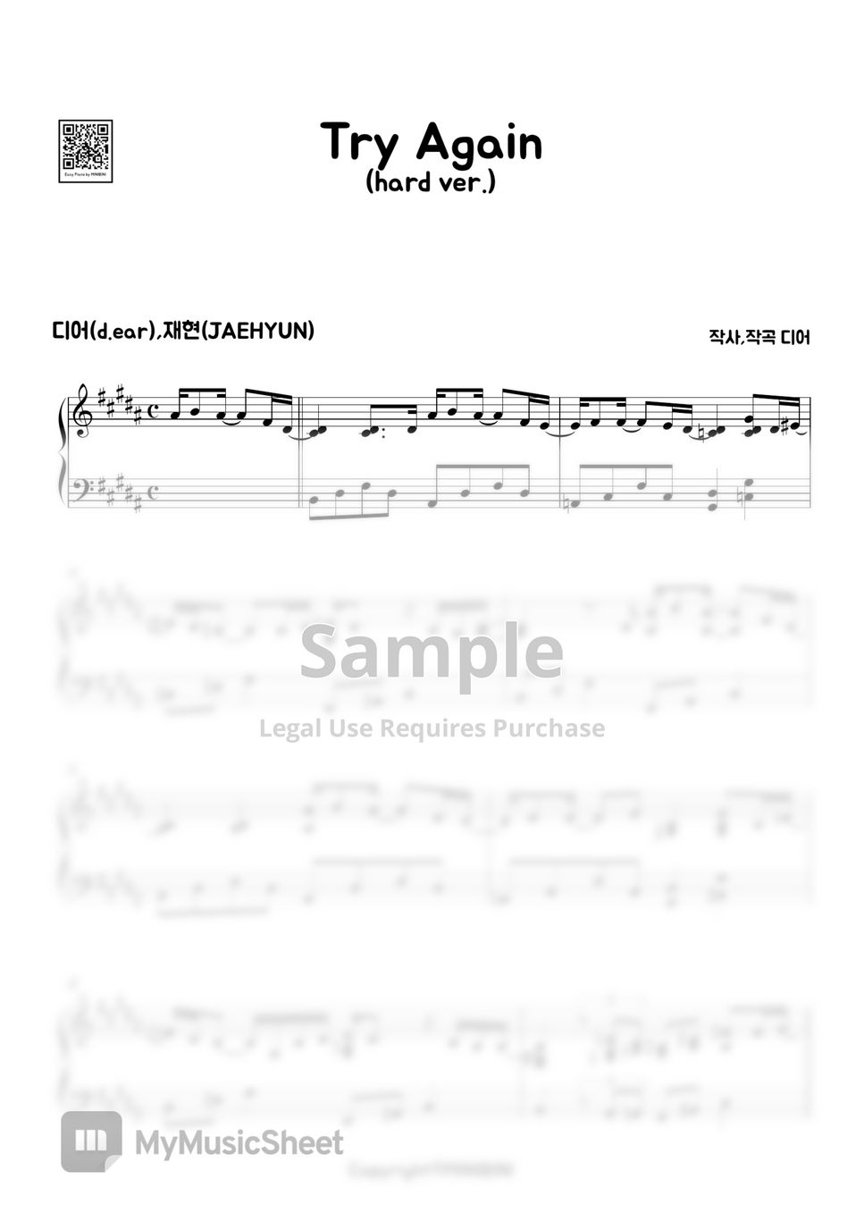 Jaehyun (NCT) x D.ear - Try Again (Hard Version) by MINIBINI