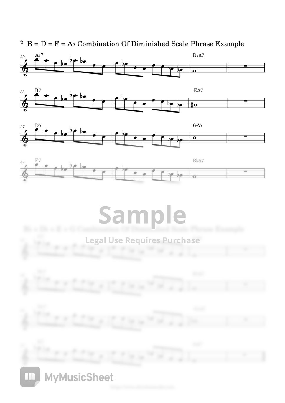 syzkah - Combination Of Diminished Scale Phrase (Combination Of Diminished Scale Phrase/sax)