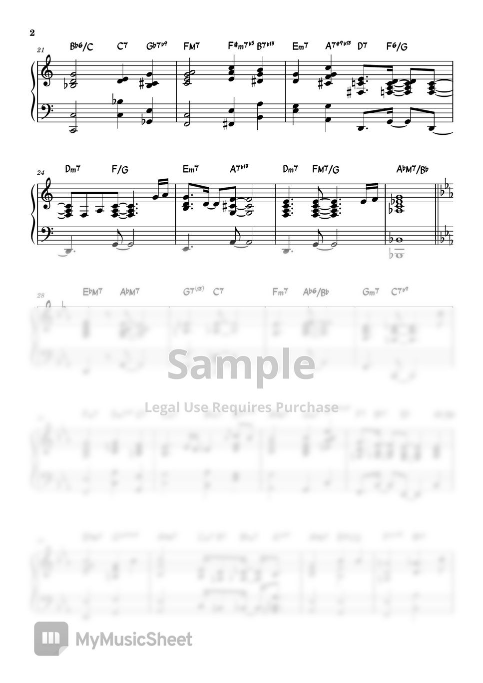 Youngjoo Song Jesus loves me (electric piano) Sheets by KoYumi Music