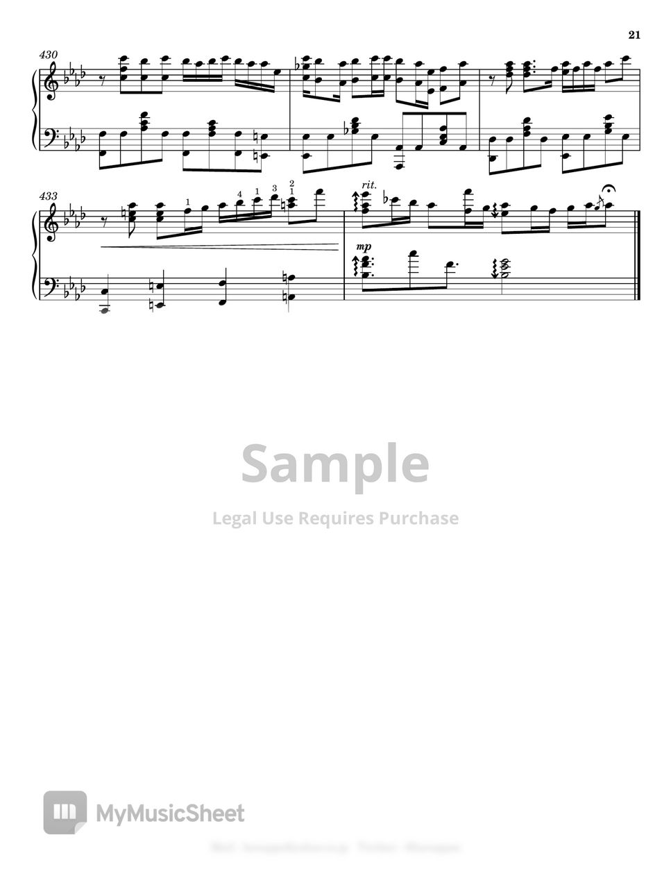 YOASOBI - 新・YOASOBIメドレー Noten by へらっぺ