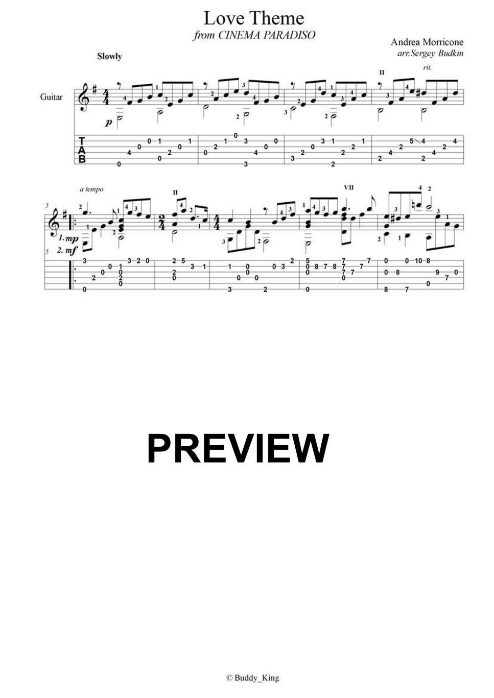 andrea-morricone-love-theme-cinema-paradiso-tab-by-buddy-king