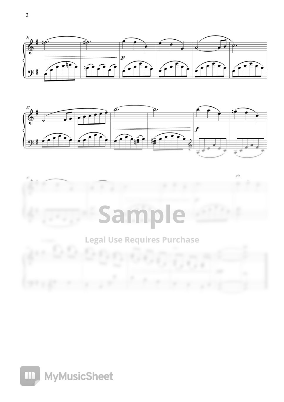 C. SaintSaëns Le Cygne(The Swan) (Intermediate Version) Sheets by