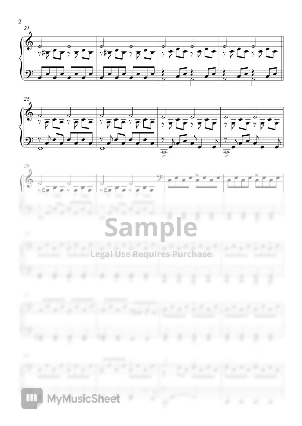 Carly Comando Everyday Sheets By Pianogenius