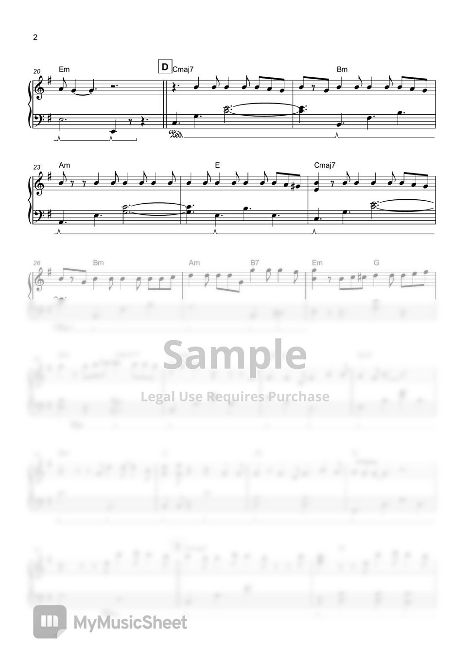 Official HIGEDANdism - Subtitle（beginner:Key+1） by THETA PIANO