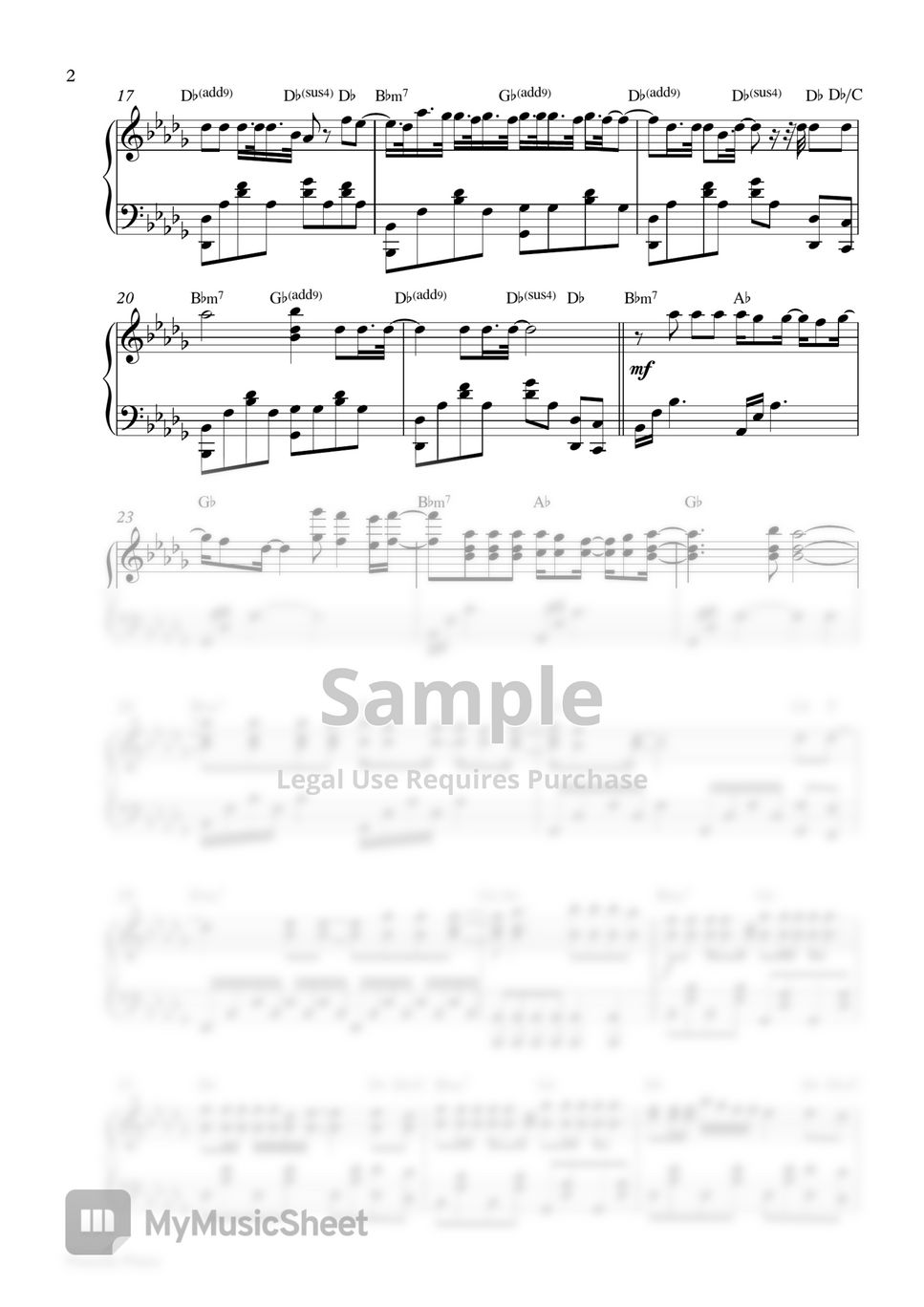 BLACKPINK - STAY (Piano Sheet) by Pianella Piano