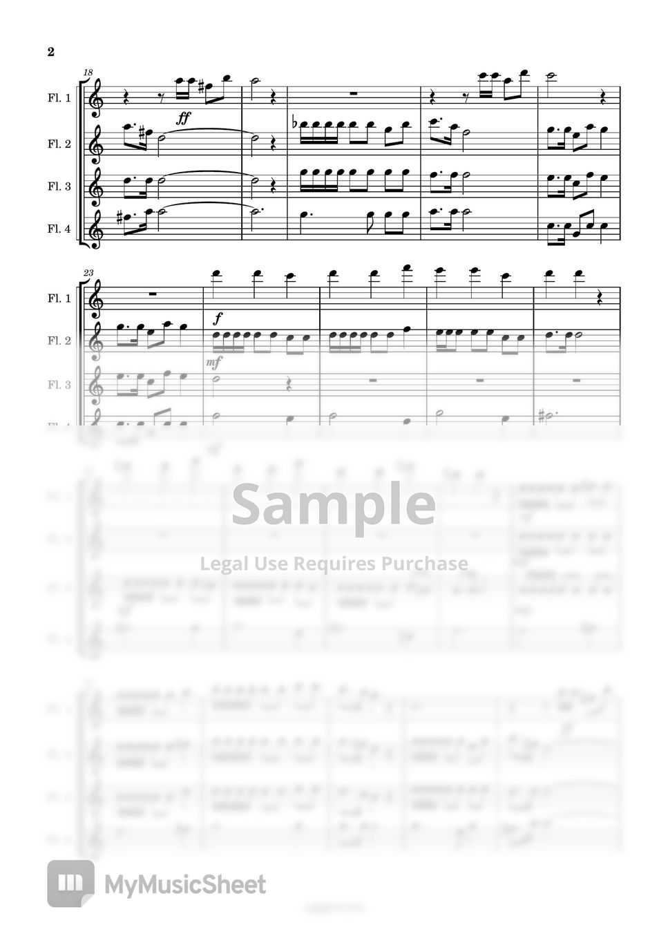 karl jenkins - Adiemus (반주MR/피아노 악보) by 심플플루트뮤직
