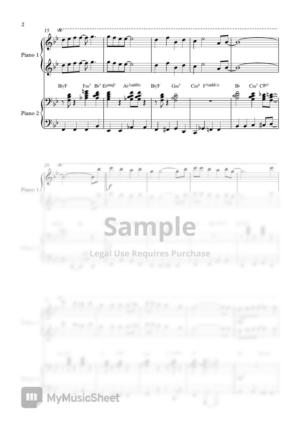 Michael Buble - Santa Claus Is Coming To Town (Piano Sheet+Drum Backing Track) by Pianella Piano
