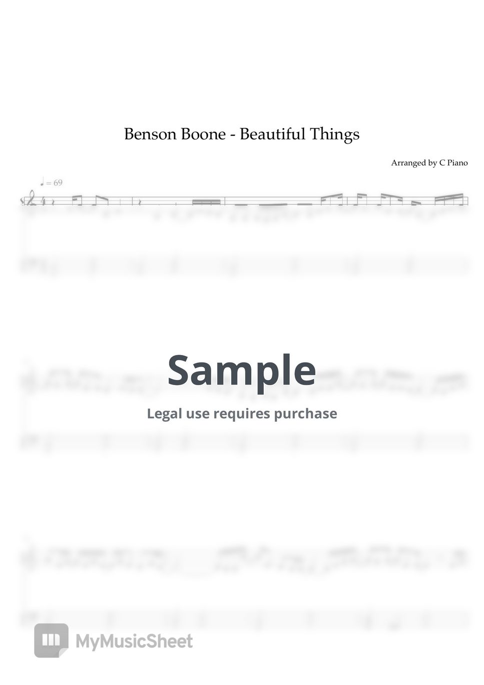 Benson boone beautiful things lyrics