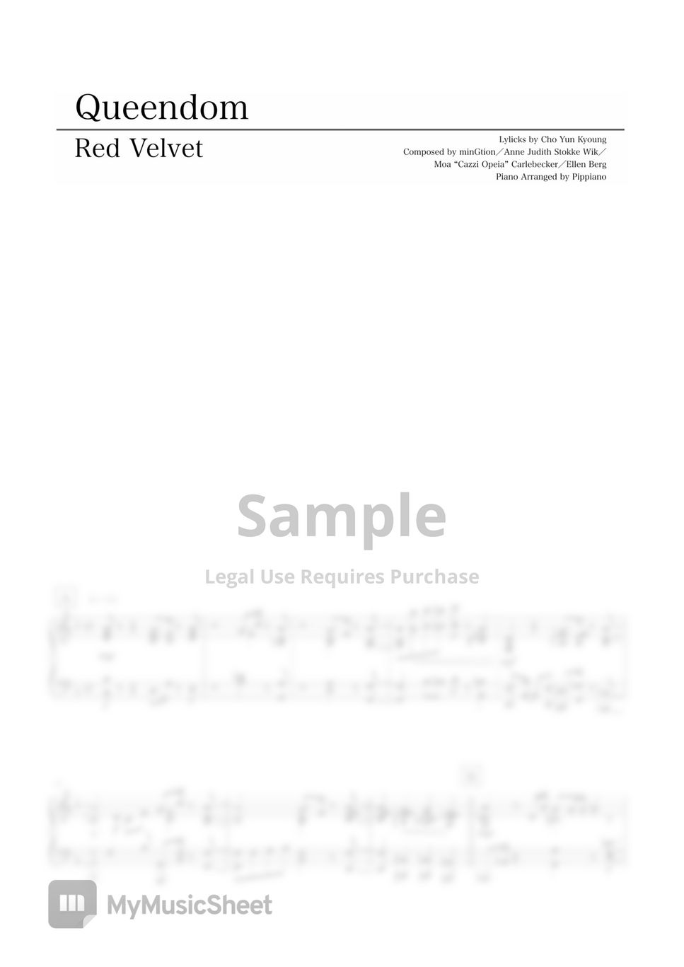 Red Velvet - Queendom by Pippiano