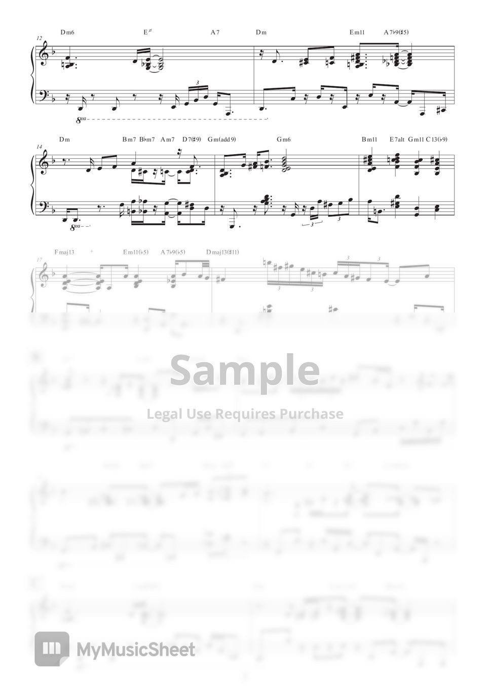 Chet Baker - Alone Together (Solo Piano Jazz Arrangement/Improvisation) by Jacob Koller