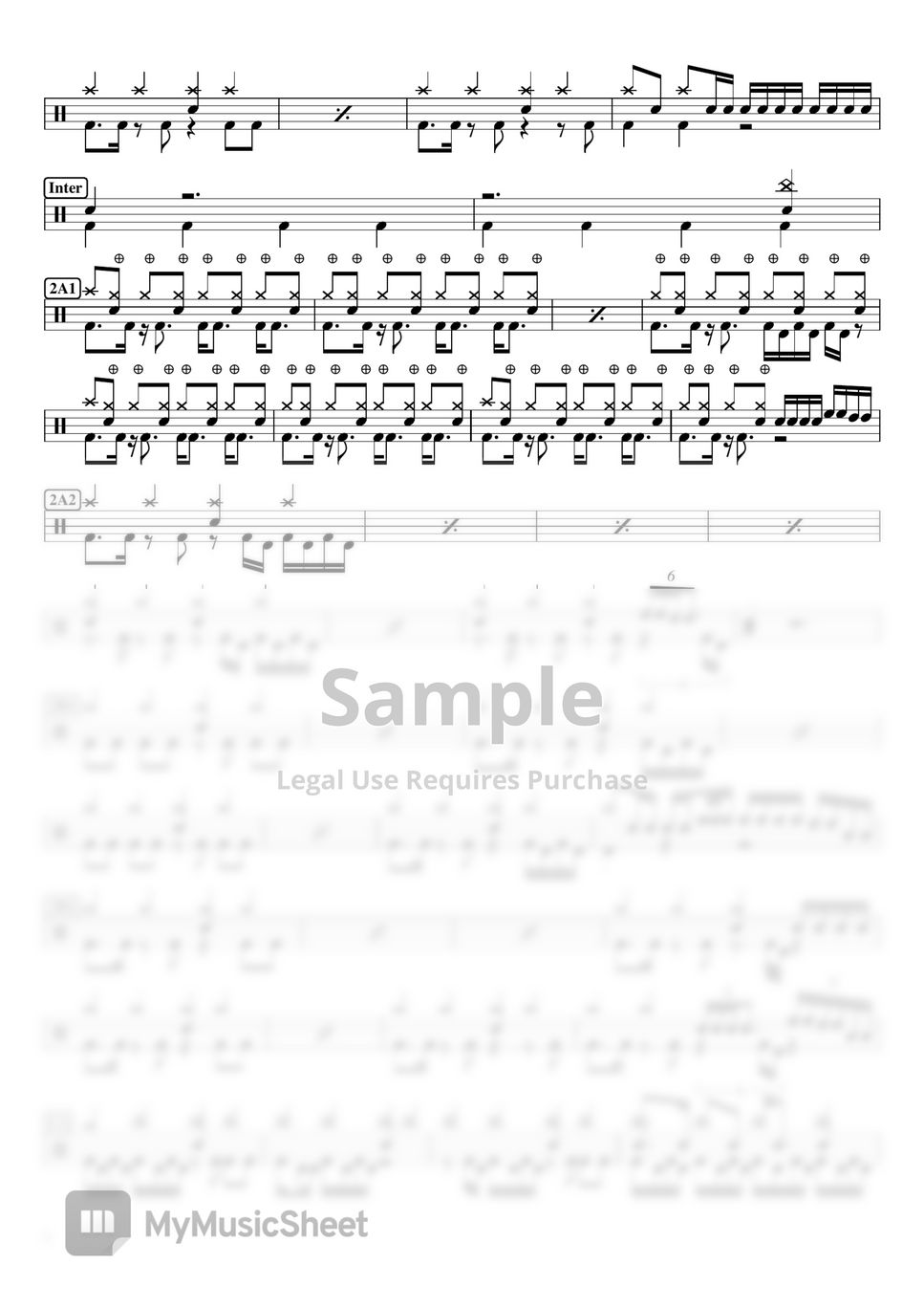 The Amity Affliction Open Letter Sheets by DrummerFrank