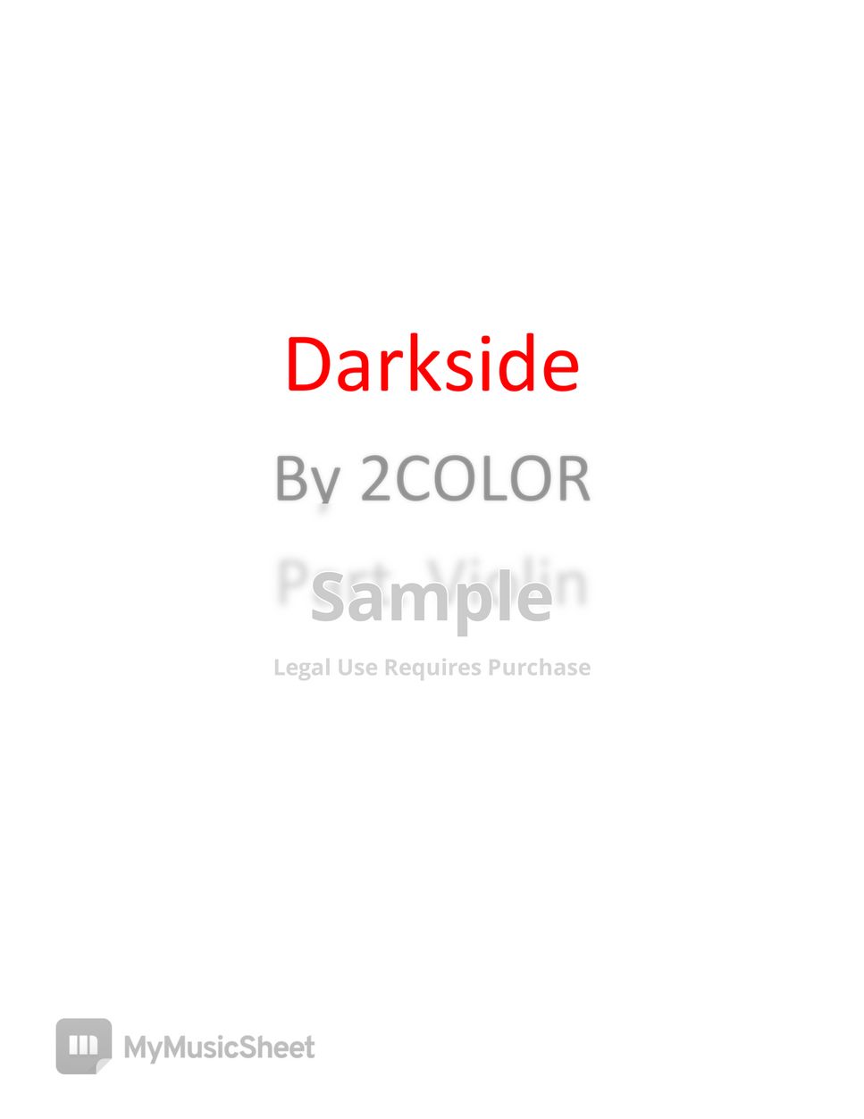 Alanwalker - Darkside by 2COLOR 투컬러