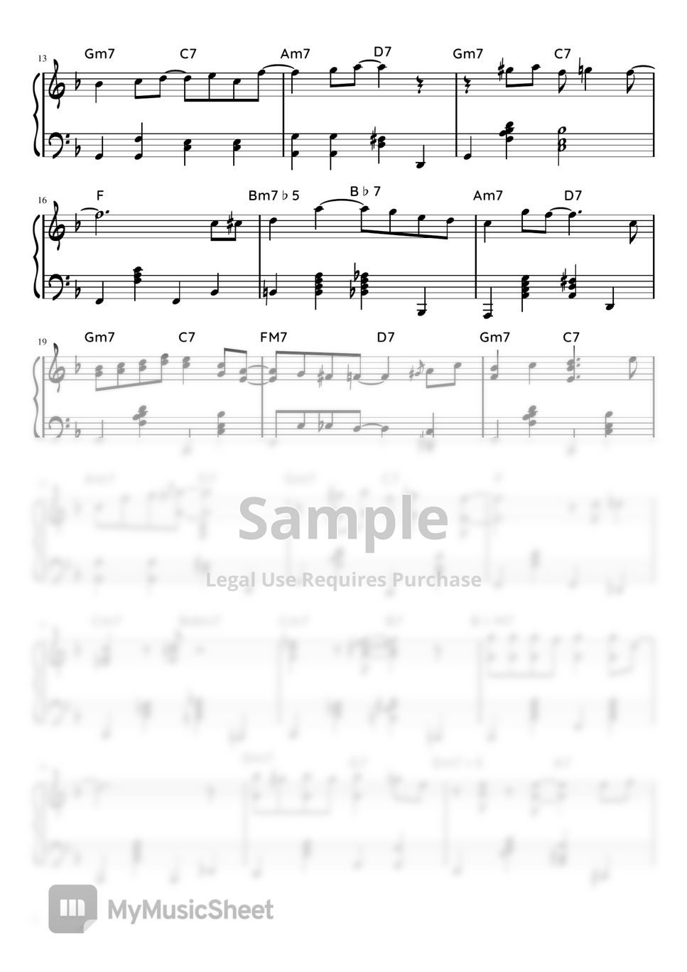 Nat King Cole Destination Moon jazz Ver Sheets By Hellobluejoy