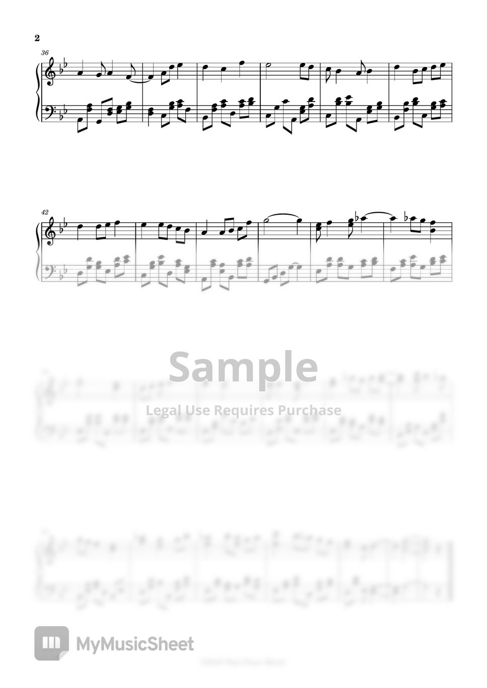 Nats piano music a small tea party sheets
